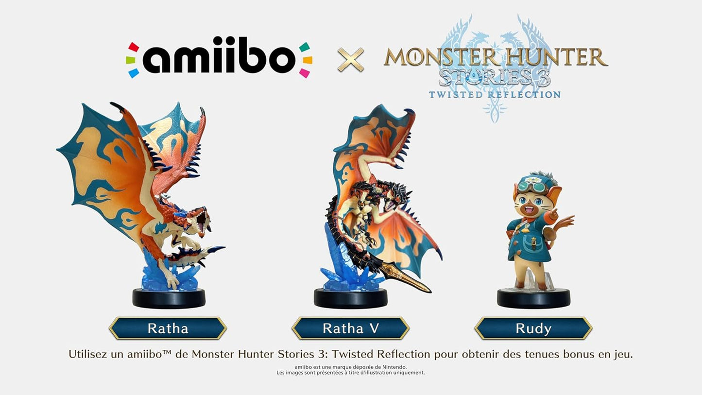 Amiibo Monster Hunter Stories 3 Twisted Reflection: Rudy - Figure Nintendo Switch