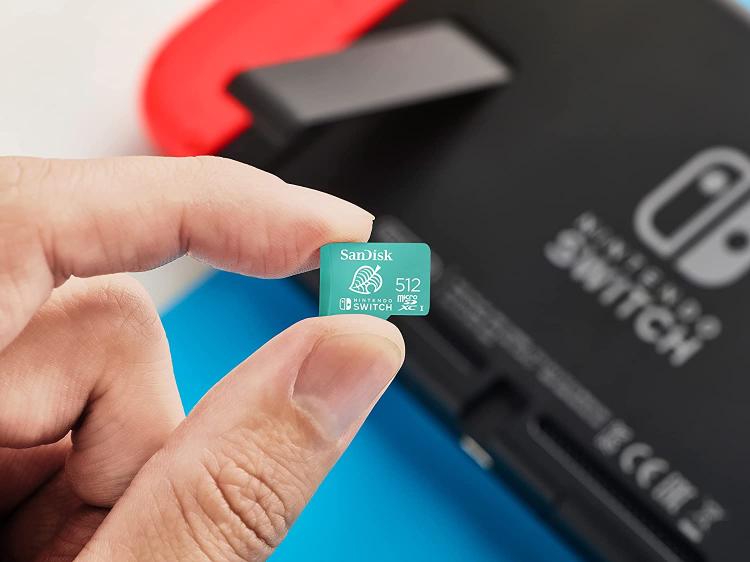 Nintendo Switch Sandisk Microsdxc 512Gb Memoria Microsd Nintendo Animal Crossing