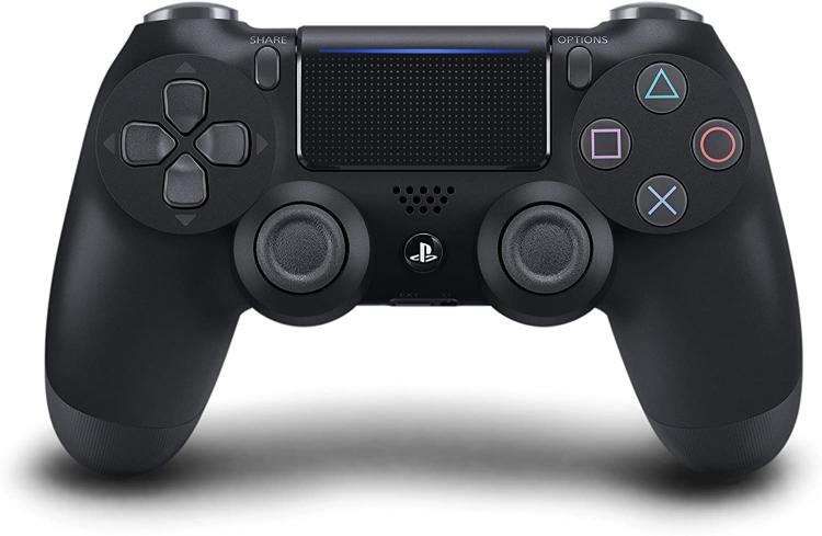 CONTROLLER SONY DUALSHOCK 4 WIRELESS V2 JET BLACK PS4 NERO JOYPAD PLAYSTATION 4