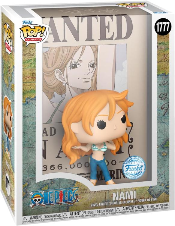 Funko Pop ! Anime Covers One Piece Universe - (1777) Nami Wanted Exclusive Cover
