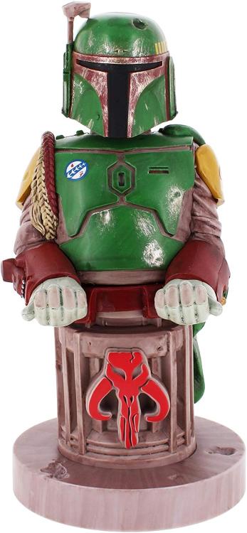 Cable Guys Starwars Boba Fett Statuetta Stand Base Ricarica SmartphoneController