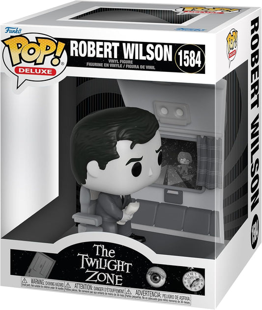 Funko Pop ! Deluxe - The Twilight Zone (1584) Robert Wilson Vynil Figure 9cm