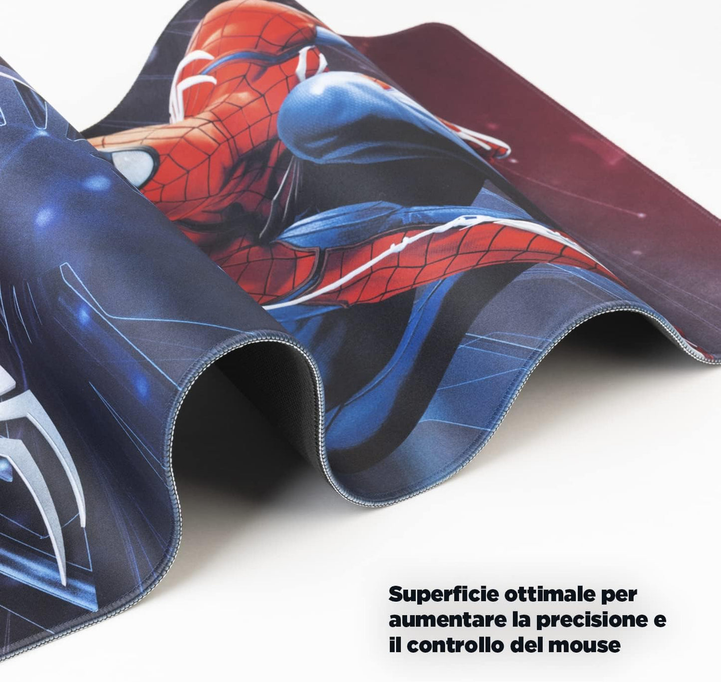Marvel Spider-Man Desk Mat XXL Tappetino Tastiera Mouse Pad Gaming Scrivania