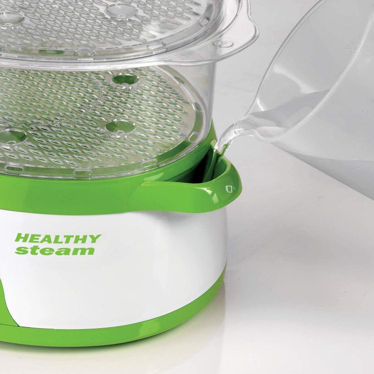 ARIETE 911 HEALTHY STEAM VAPORIERA ELETTRICA CONTENITORE SALVASPAZIO 800W 9LT