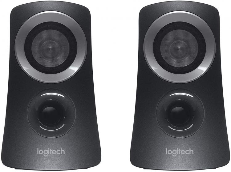 Logitech Speaker 2.1 Z313 25W Rms Pc Computer Ps4 Xbox One Tv Smartphone Tablet