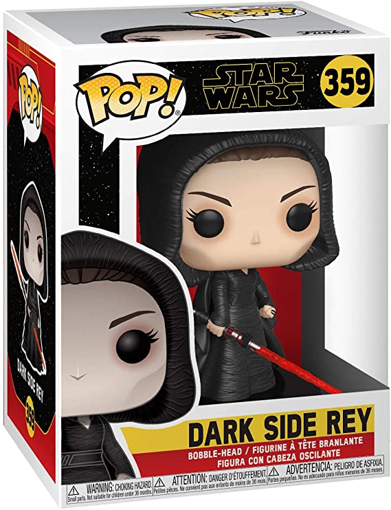 Funko Pop Star Wars 359 - Dark Side Rey Vinyl Action Figure Statuetta Collezione