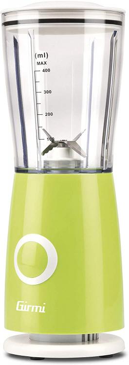 Girmi Frullatore Elettrico Fr03 500Ml Plastica 170W Verde Lame Acciaio Inox