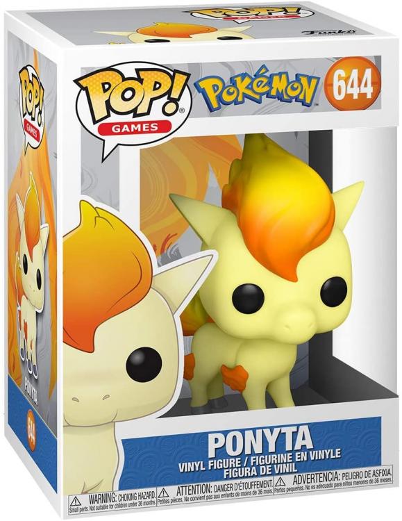 Funko Pop ! Games Pokemon (644) Ponyta - Rapidash Vinyl Action Figure Statuetta