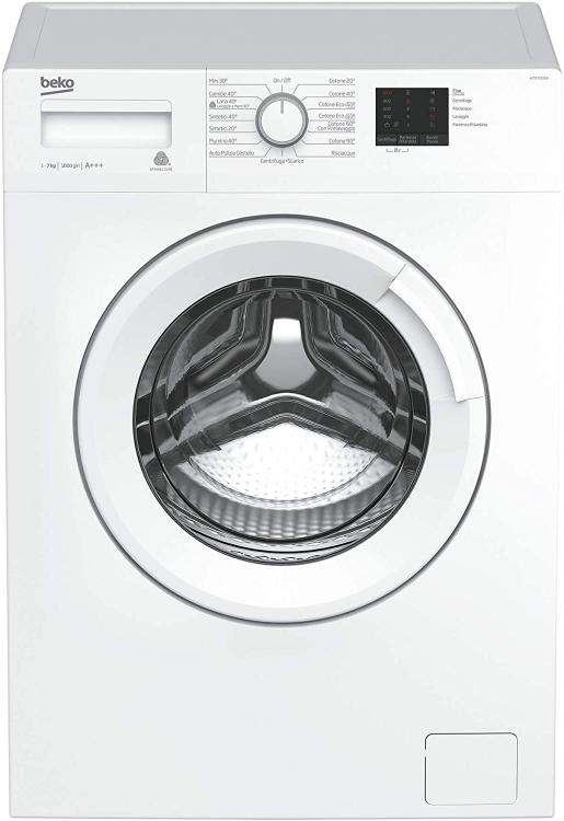 BEKO LAVATRICE 7KG BASIC CLASSE A+++ 1000GIRI LIBERA INSTALLAZIONE WUX71031W
