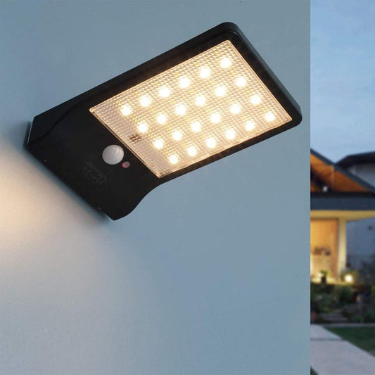 Universo Faretto 48 Led 10W Esterno Impermeabile Applique Parete Lampione Solare