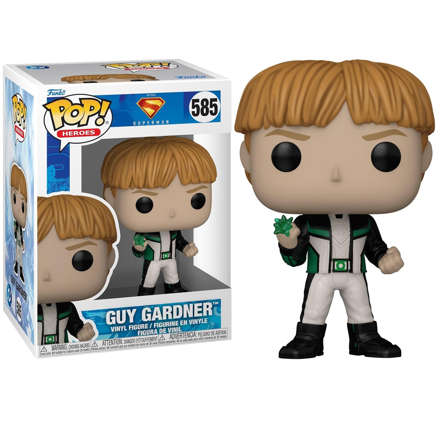 Funko Pop ! Heroes - Superman 2025 - (585) Guy Gardner Vinyl Figure 9cm