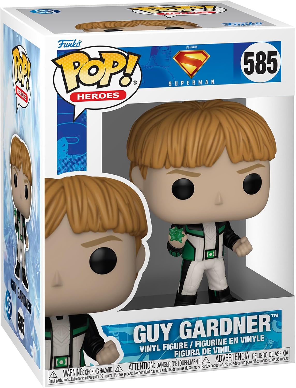 Funko Pop ! Heroes - Superman 2025 - (585) Guy Gardner Vinyl Figure 9cm
