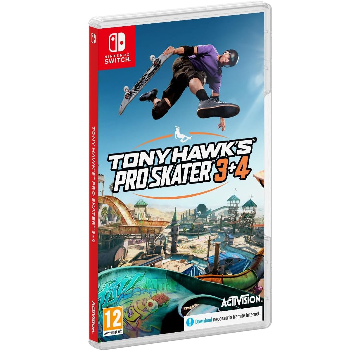 Tony Hawk S Pro Skater 3+4 Gioco Nintendo Switch Italiano Videogioco Nuovo