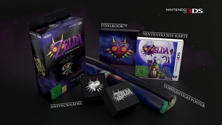 The Legend Of Zelda: Majora'S Mask Special Limited Edition Nintendo 3Ds 2Ds
