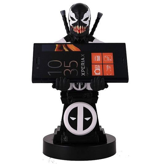 Cable Guys - (Deadpool Back In Black) Marvel Statua Stand Smartphone Controller