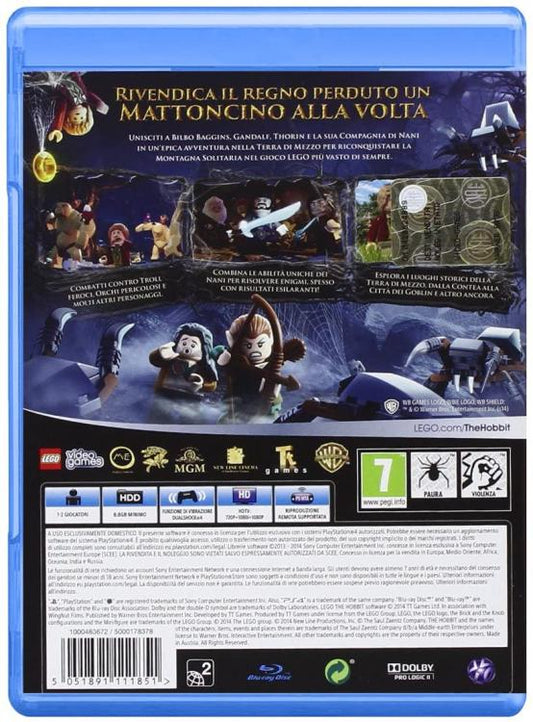 Lego The Hobbit Ps4 Gioco Signore Degli Anelli Playstation 4 Italiano Eu Nuovo