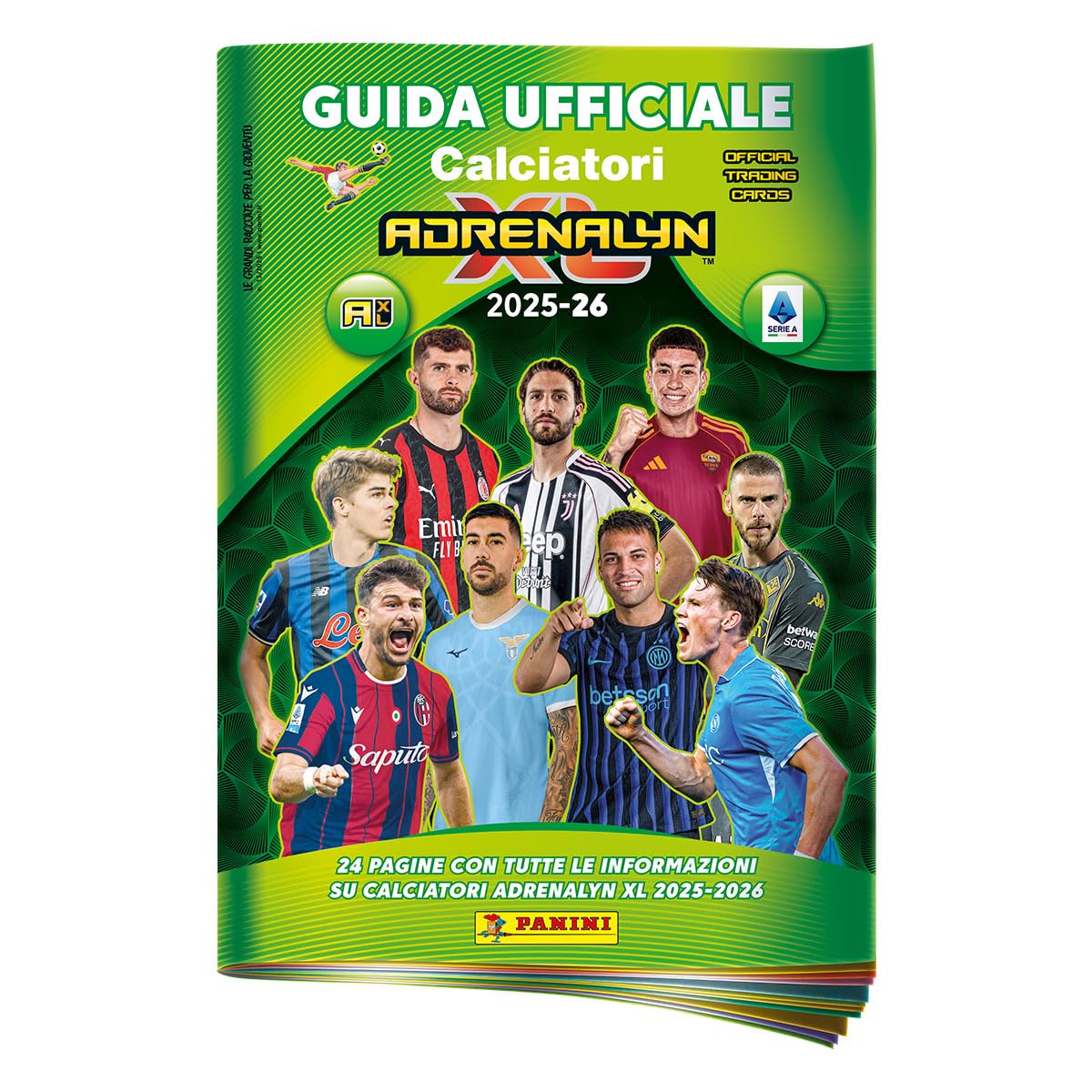 Panini Calciatori Adrenalyn XL Serie A 2025-2026 Starter Set Raccoglitore + 4 Buste