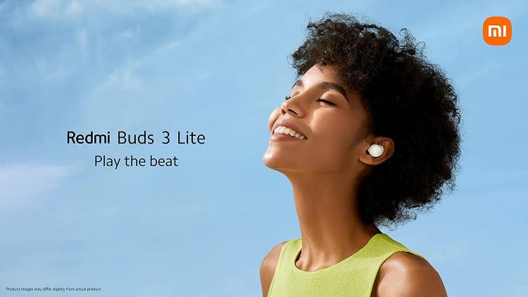 Xiaomi Auricolari Wireless Redmi Buds 3 Lite Black Bluetooth 18 Ore Di Autonomia