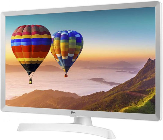 Lg Smart Tv 28Tq515S Led Full Hd Monitor Wxga Dvb-T2 Wi Fi Netflix Dazn Bianco