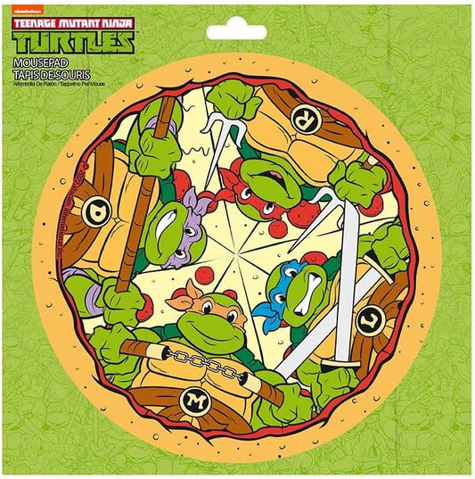 ABYSTYLE - Tartarughe Ninja (Pizza) Tappetino Mouse Morbido 23,5cm Mousepad