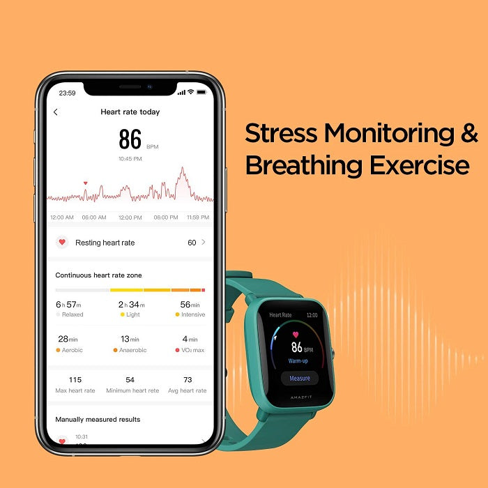 AMAZFIT BIP U PRO SMARTWATCH OROLOGIO FITNESS ALEXA LCD IMPERMEABILE,GPS/GREEN