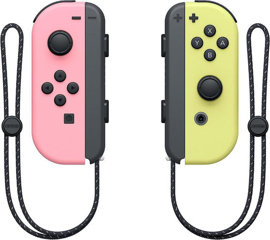 Joy-Con Coppia Controller Nintendo Switch Rosa /Giallo Pastello Pad Joystick