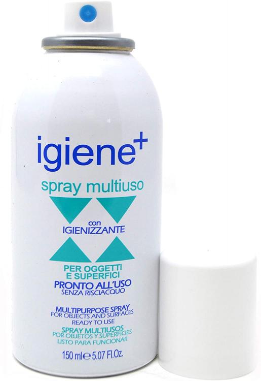 3 PZ IGIENE + SPRAY MULTIUSO DETERGENTE IGIENIZZANTE ALLA MENTA GEL 150ML IGIENE