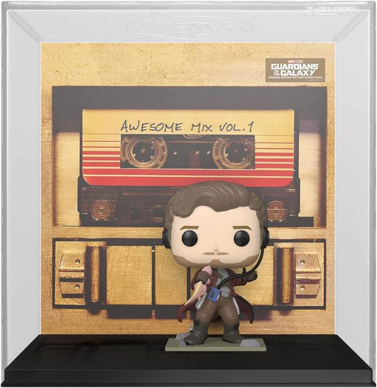 Funko Pop ! Albums - Marvel Guardians Of The Galaxy (53) Star-Lord Figure 9Cm