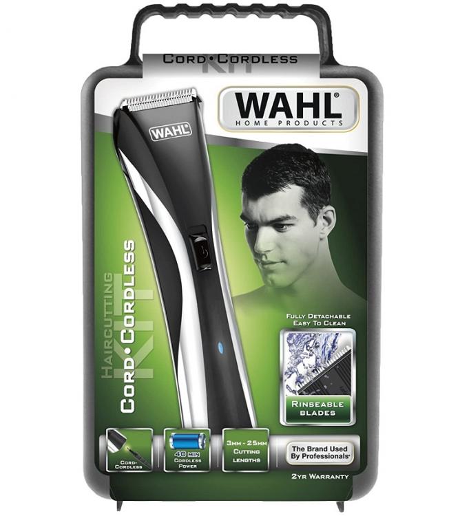 Wahl Tagliacapelli Ricaricabile + Accessori Hair E Beard Regolabarba E Capelli