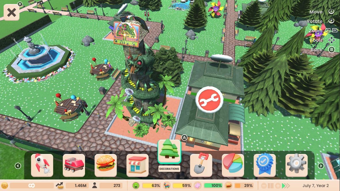 Roller Coaster Tycoon Adventures Deluxe PS4 Gioco Nuovo Sigillato