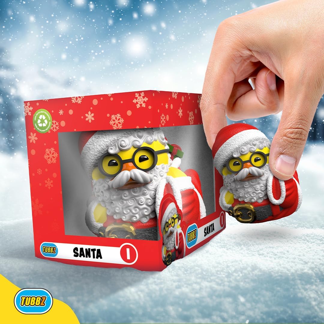 Tubbz Mini Christmas " Santa Claus" Paperella Figure 9Cm