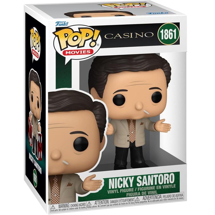 Funko Pop ! Movies - Casino (1861) Nicky Santoro Vinyl Figure 9Cm Statuetta