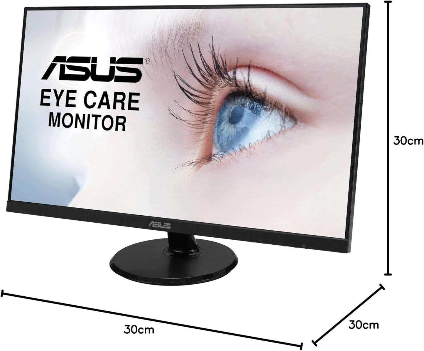 Asus VA27DQ Monitor 27" Full HD IPS LED Frameless 75Hz FreeSync DisplayPort HDMI