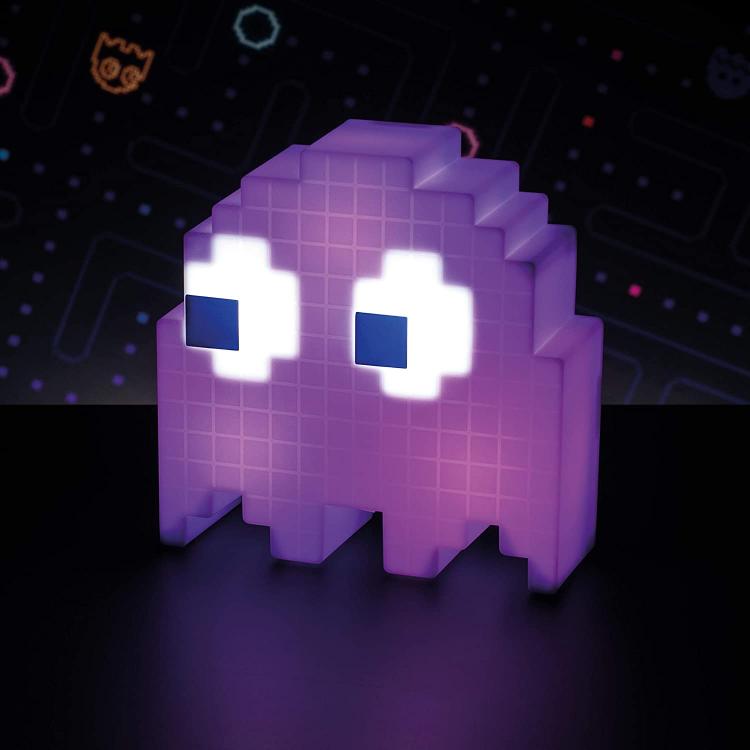 Paladone Lampada Pacman Ghost Light V2 Plastica Multicolore Cambia Colore