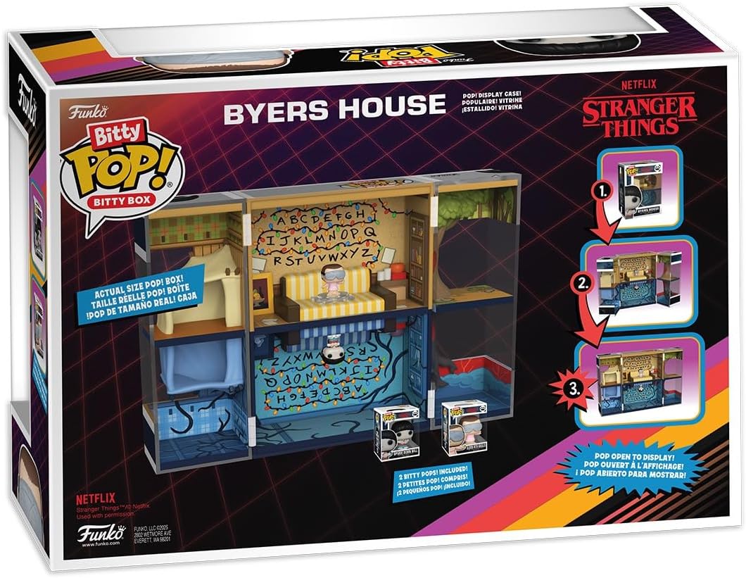 Funko Bitty Pop ! Bitty Box - Netflix Stranger Things -Byers House