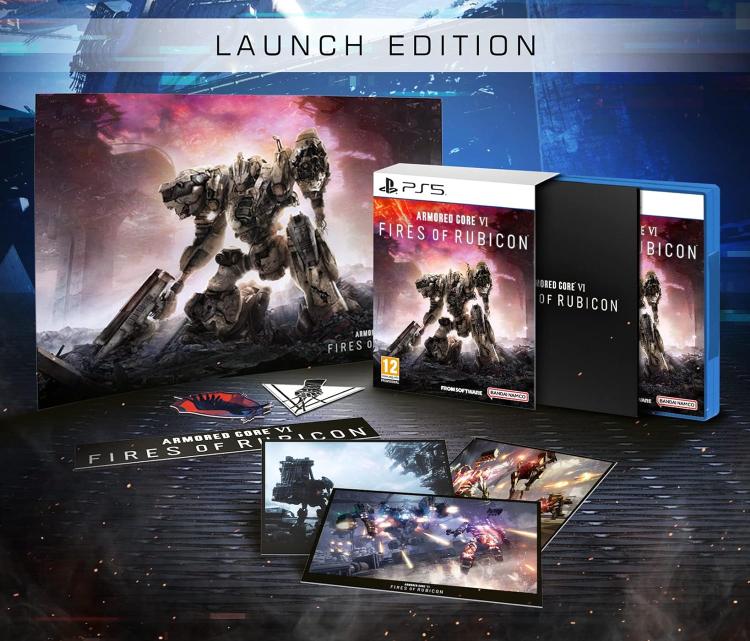 ARMORED CORE VI FIRES OF RUBICON LAUNCH EDITION PS5 ITALIANO NUOVO SIGILLATO PS5