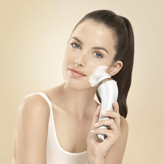 Panasonic Spazzola Detergente Pulizia Viso Con Micro-Schiuma 3In1 Bianco Eh-Xc10