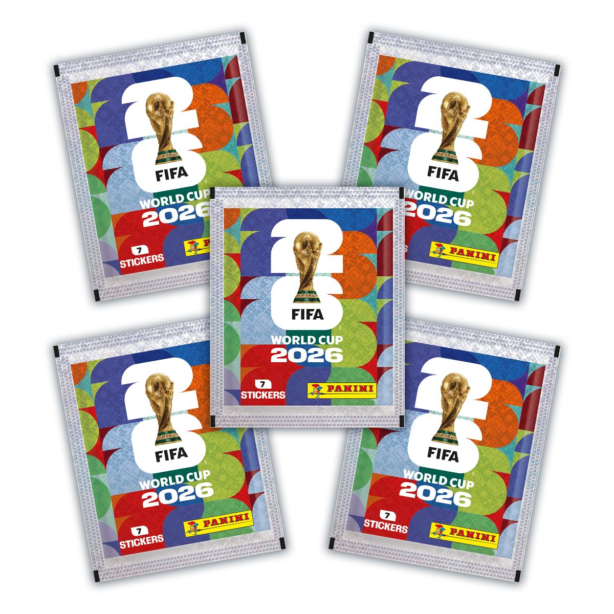 Panini Calciatori Fifa World Cup 2026: Starter Set Pack Album + 5 Bustine da 7 Figurine - Official Sticker Collection