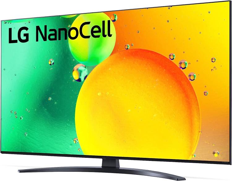 Lg Nanocell Smart Tv 43" 4K Hdr 43Nano766Qa Wi-Fi Web Os Wi-Fi Ps4 Ps5 Google