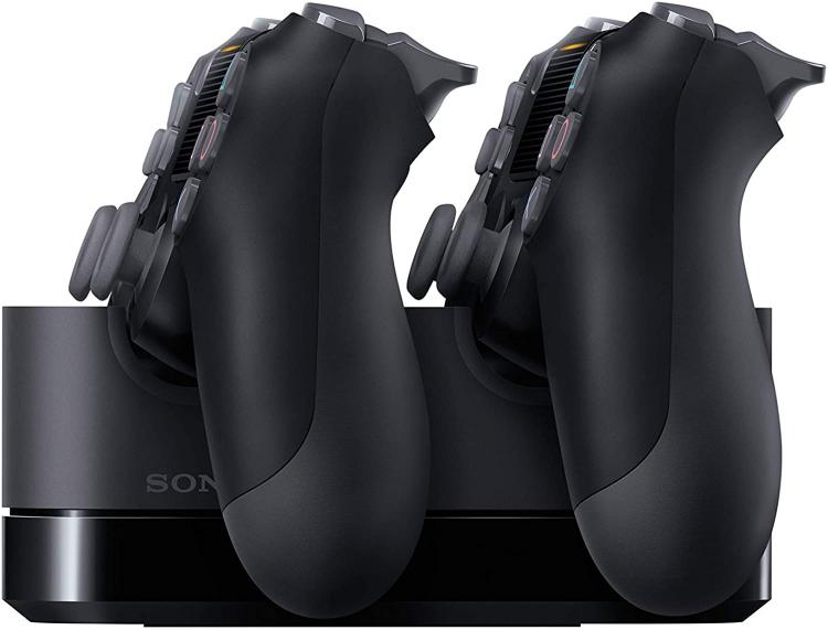 Sony Base Ricarica Controller Play Station 4 Caricatore 2 Dualshock Ps4 Doppio