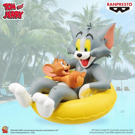 BANDAI NAMCO - BANPRESTO TOM AND JERRY 85 YEARS BESTILES FOREVER PVC 10CM FIGURE