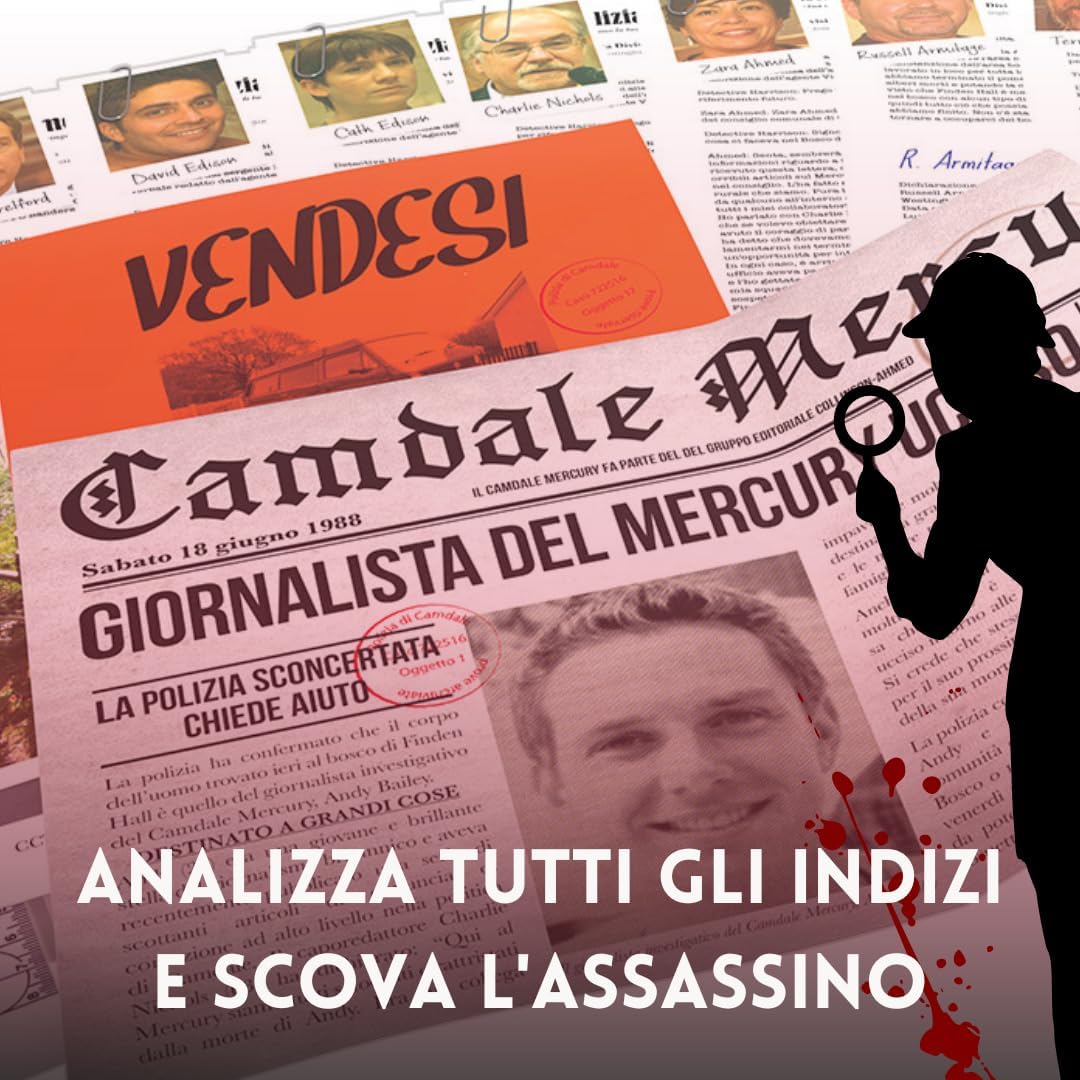 Ravensburger Cold Case 2: Ricetta Per Un Delitto Gioco Investigativo Da Tavolo