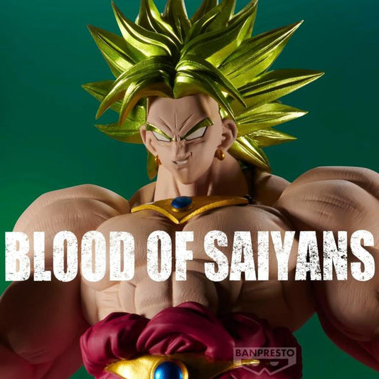 Banpresto Broly Super Saiyan Dragon Ball Z - Blood of Saiyans 20 cm