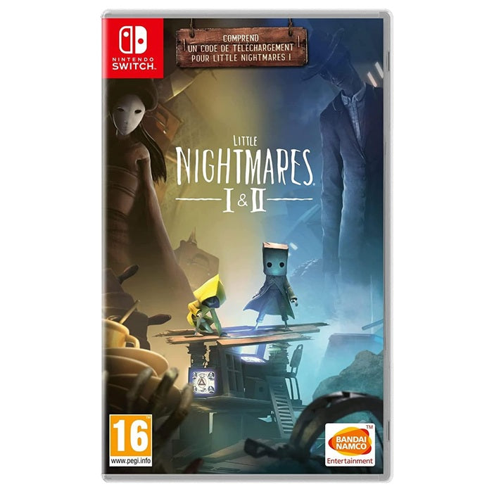 Little Nightmares 1 + 2 Nintendo Switch Gioco Bundle Code In a Box Nuovo