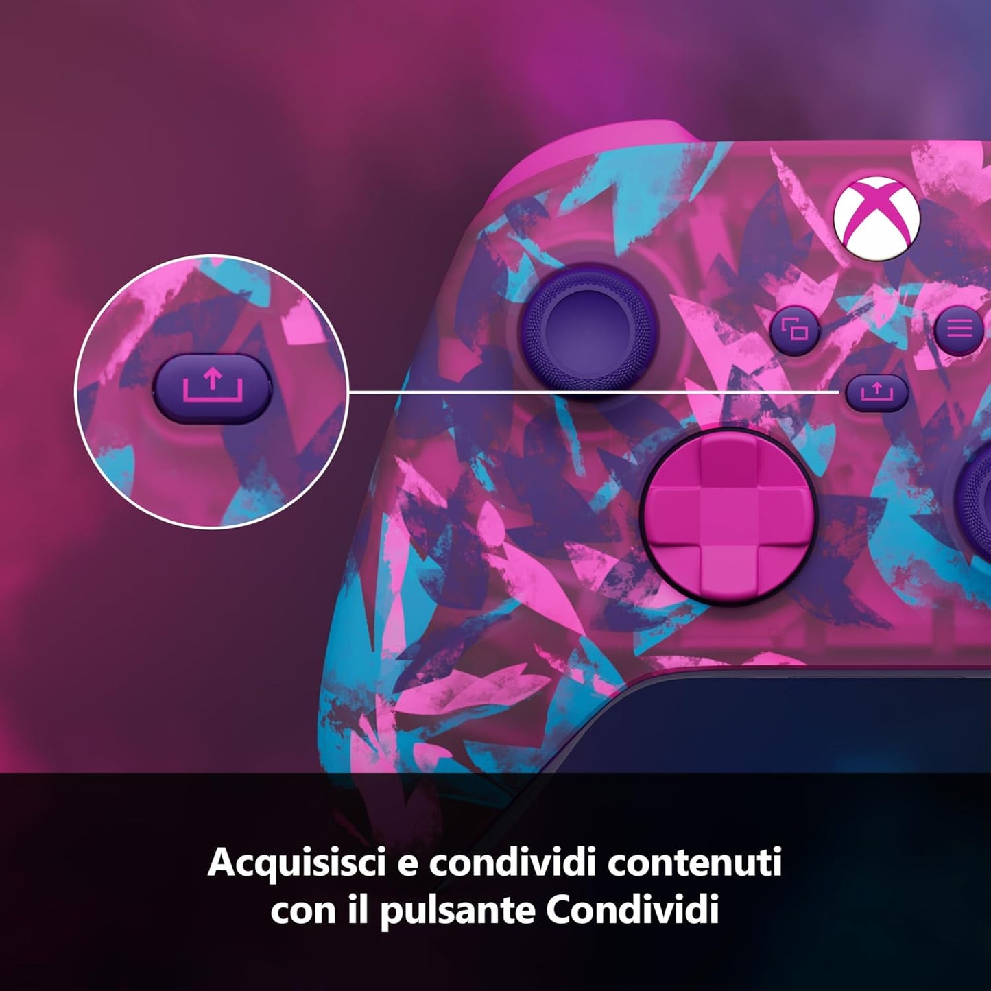 Controller Microsoft Xbox Serie X/S Heart Breaker Nuovo Wireless