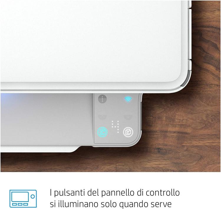 Hp Stampante Multifunzione Envy 6020E 223N4B 3In1 Wi-Fi Dual-Band Usb 2.0 Colori