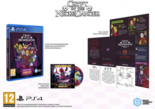 CRYPT OF THE NECRODANCER PS4 VIDEOGIOCO ITALIANO NUOVO GIOCO PLAYSTATION 4