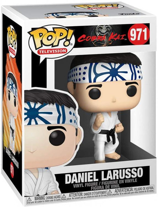 Funko Pop Television 971 Daniel Larusso Cobra Kai Vinyl Action Figure Statuetta