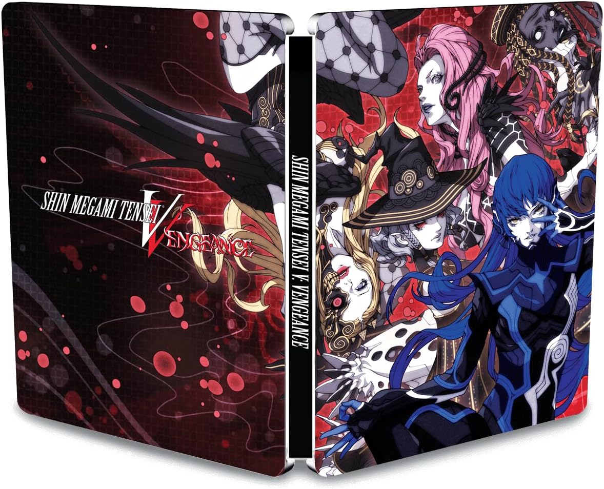 Shin Megami Tensei V Vengeance Launch Edition Steelbook Nintendo Switch IT