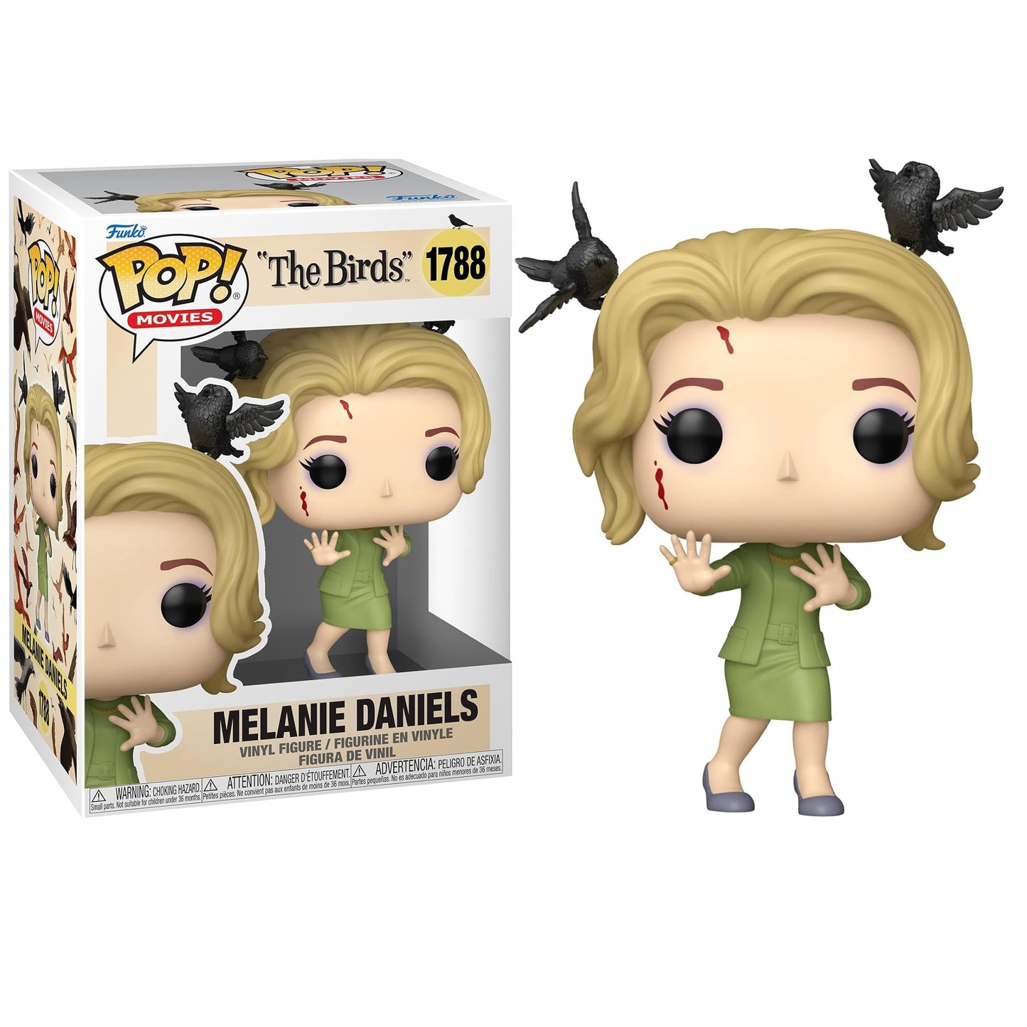 Funko Pop ! Movies The Birds - (1788) Melanie Daniels Vinyl Figure 9cm